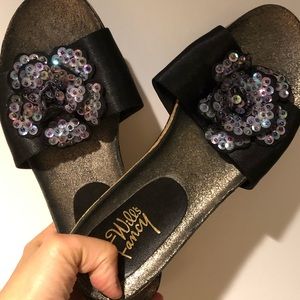 WILL'S FANCY Women's Size 6.5 Sequin Black